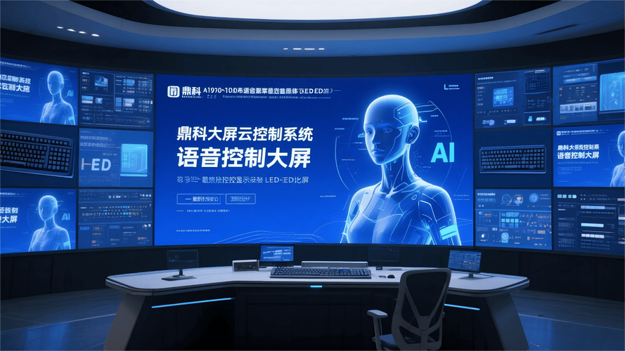 告别鼠标键盘！语音集中管控显示终端，8K大屏30秒精准切换场景